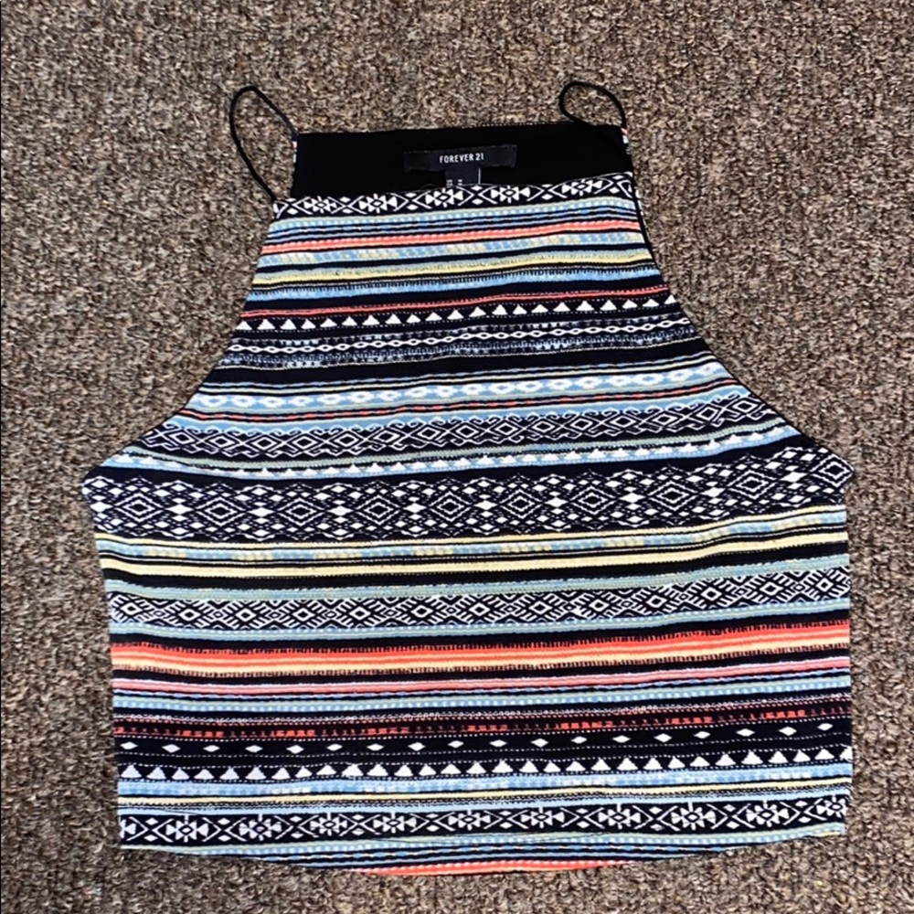 Tribal Pattern Tank Top